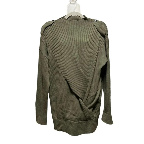 Rag & bone Dale twist Wool sweater Size Medium - Picture 2 of 7